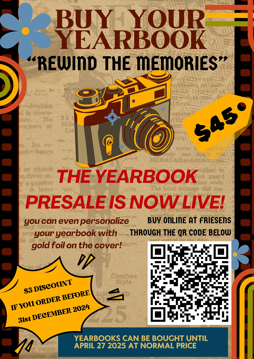 Yearbook Presale